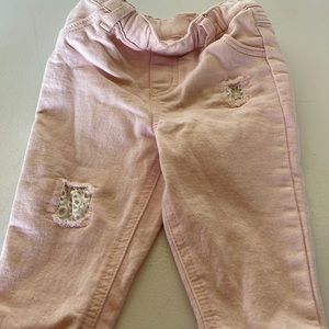 First Impression: girls pants: size 12 months
